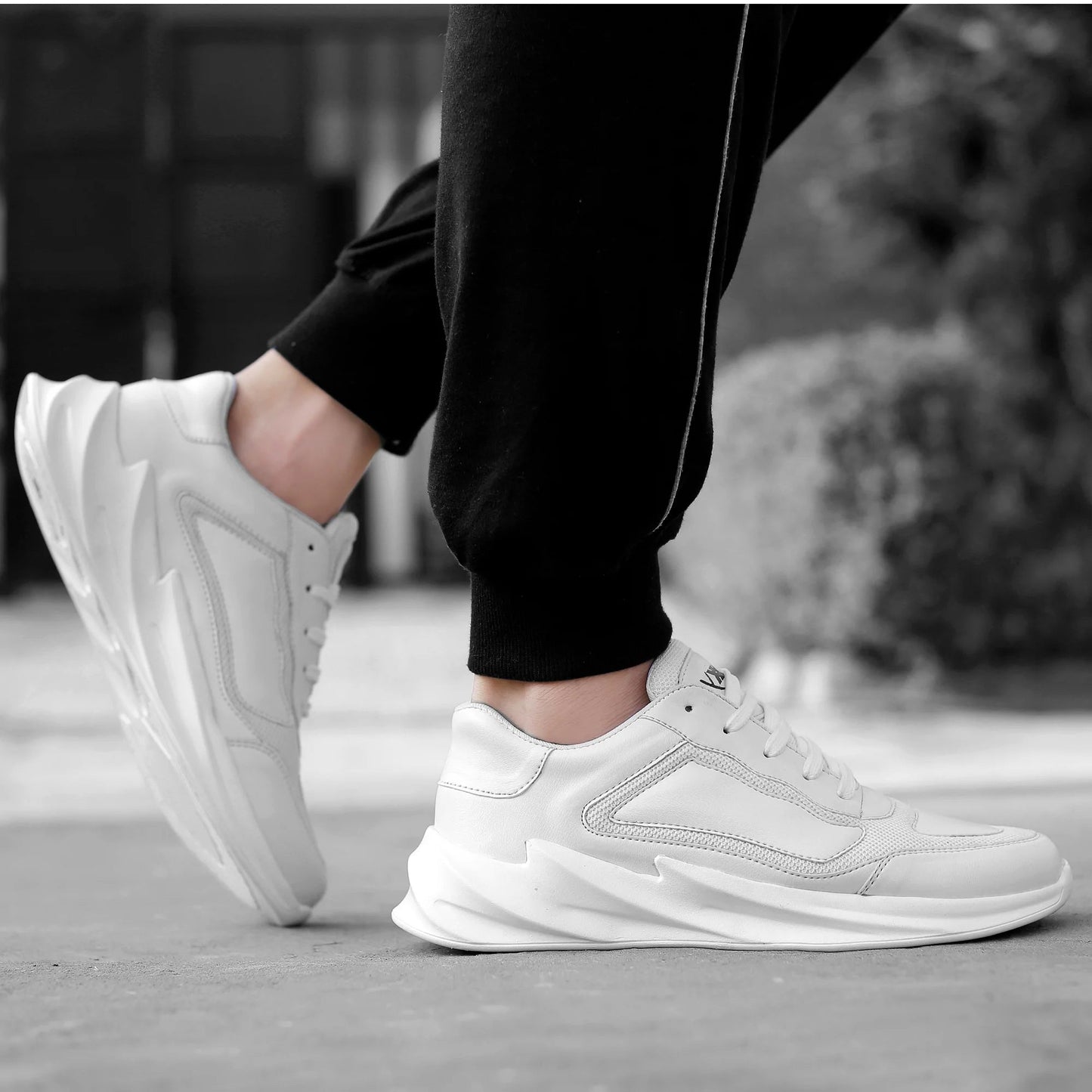 Apex Premium Lace-Up Sneakers