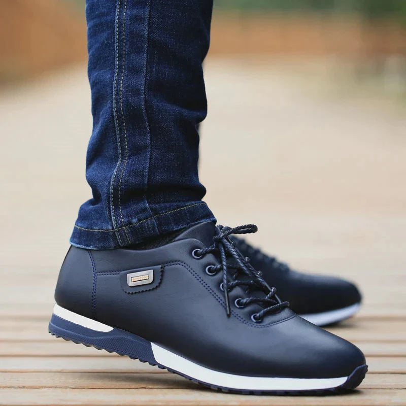 LUCA MEN'S LEATHER SNEAKERS – Boots & Beyond